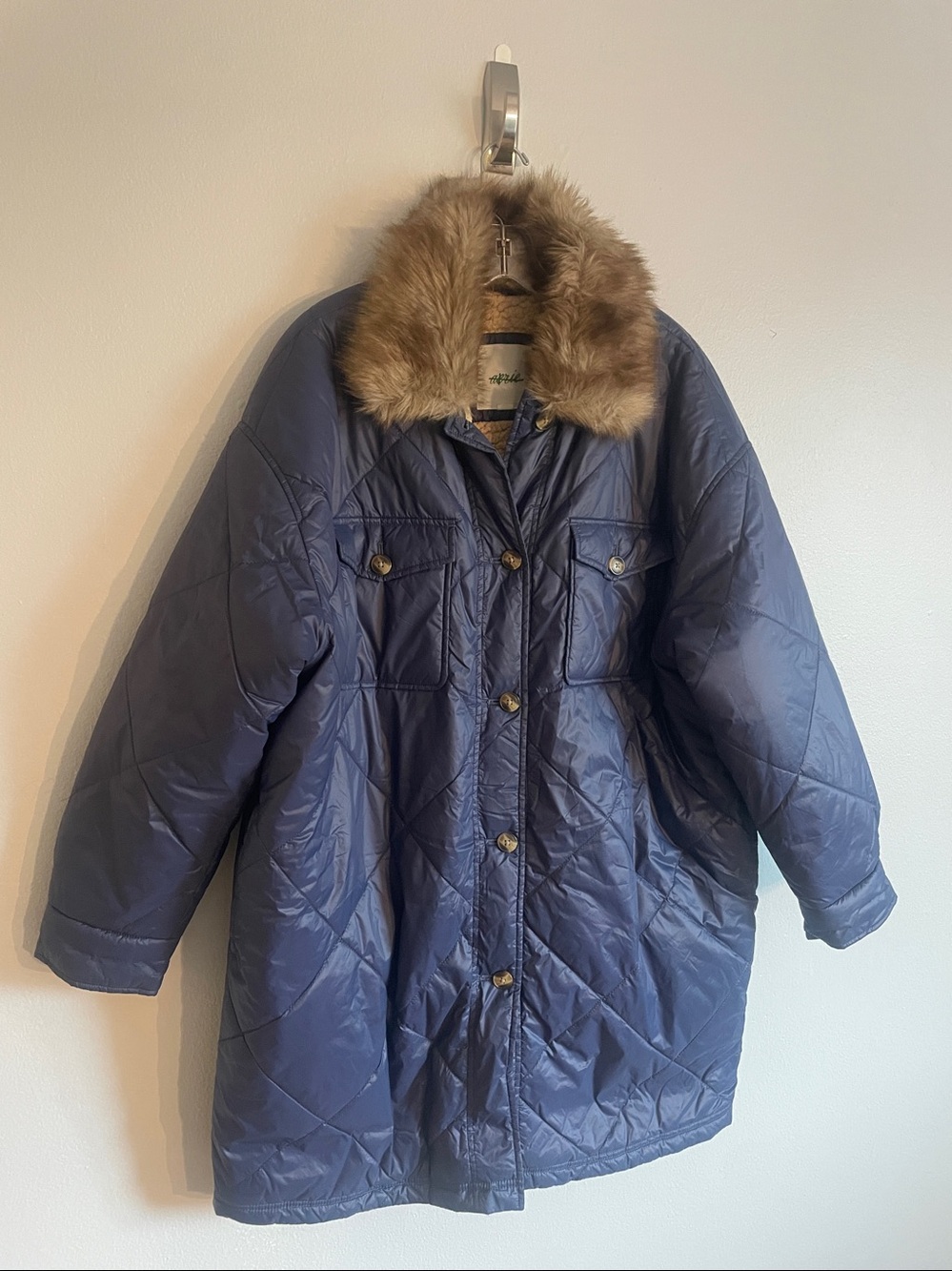 Aerie Quilted Lightweight‎ Parka size Large - Picture 2 of 12
